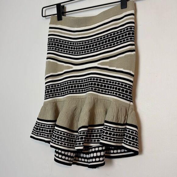 Ronny Kobo Peplum Skirt XS - Picture 2 of 5